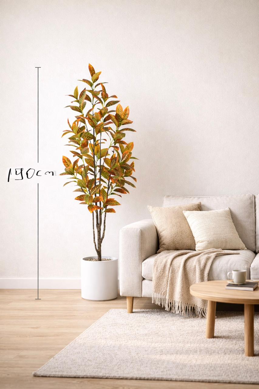 ხელოვნური დეკორატიული მცენარე ქოთნით  (1.9სმ) YD28229